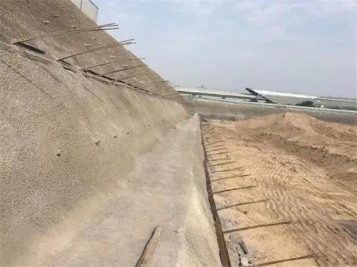 老河口河道边坡加固